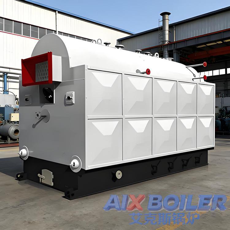 Industrial Biomass Horizontal Fire Tube Water Tube Steam Boiler 2T High Pressure