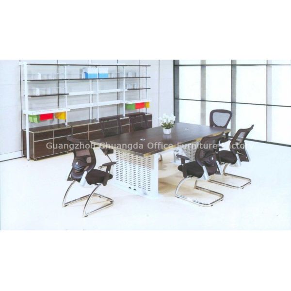 Dark Brown MFC Meeting Room Tables CD-3326 for 4 person