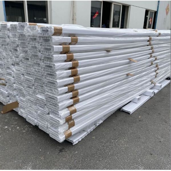 Белая ферма ячеистой сети столба и рельса 8ft винила ограждая на открытом воздухе Pvc для лошади