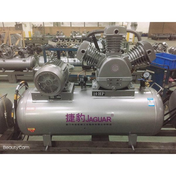 Industrial Oil-free 10 HP Durable Piston Air Compressor with Long-lasting Durability
