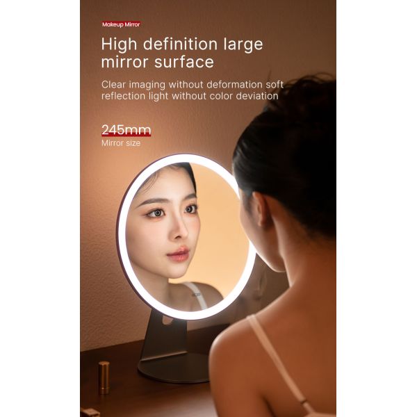 Infinitely Dimmable High Color Rendering LED Mirror for Bathroom on Birthday Occasion