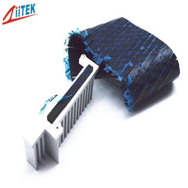 Rubber Silicone Thermal Pads In Mainboard / Mother Board 1.5 W/MK 5.0mmT