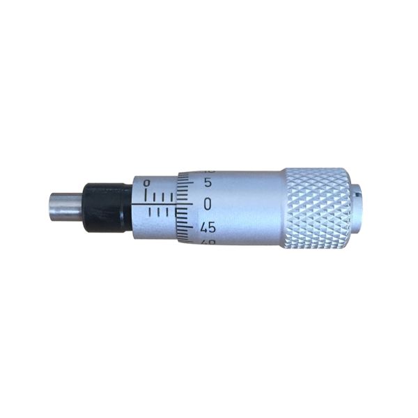 Micrometer Head 0-0.25 Range 0.001 Graduation ±0.0002 Accuracy Flat Face with Clamp Nut