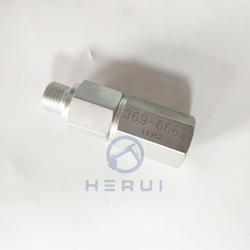 Excavator Fuel Pressure Regulator 369-6662 3696662 C7 C9 Engine Pressure Relief Regulating Valve for E330D E336D