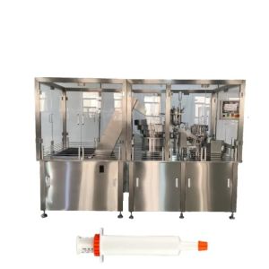 Automatic Cockroach Gel Bait Syringe Filling and Capping Machine