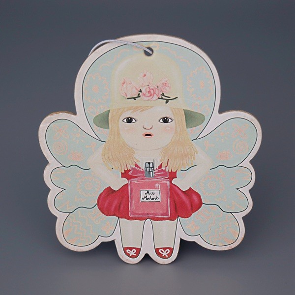 Car Scented Paper Air Fresheners Customized Logo Shaped