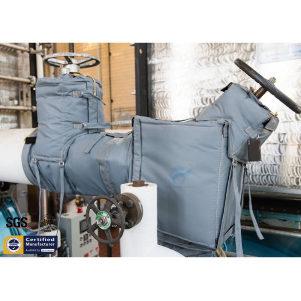 Одеяло шарового шарнира клапана курток термоизоляции стекла волокна теплостойкое съемное