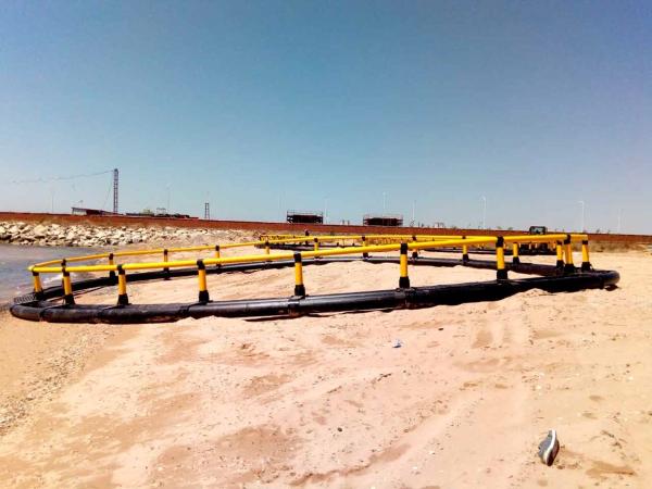 HDPE Circular Fish Farming Cage 30m Diameter For Aquaculture And Customization
