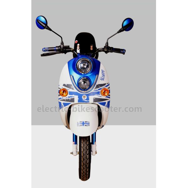 Pedal Assisted Scooter 500W 60V Dc Hub Motor , Two Wheeled Moped Electric Scooter