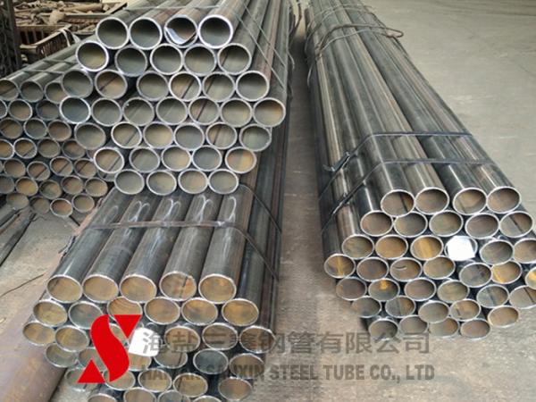 Wear Resistant Round Welded Steel Tube 13mm Cold Drawn High Precision