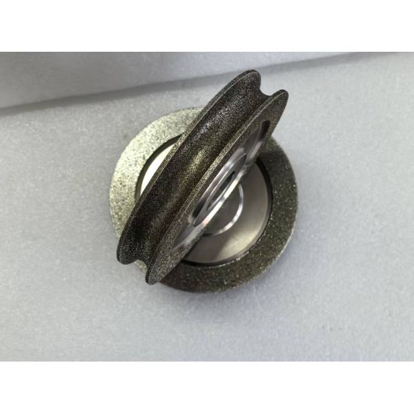 Ruedas de molienda de diamantes electroplacado durable para molienda y afilado de precisión 1F6Y