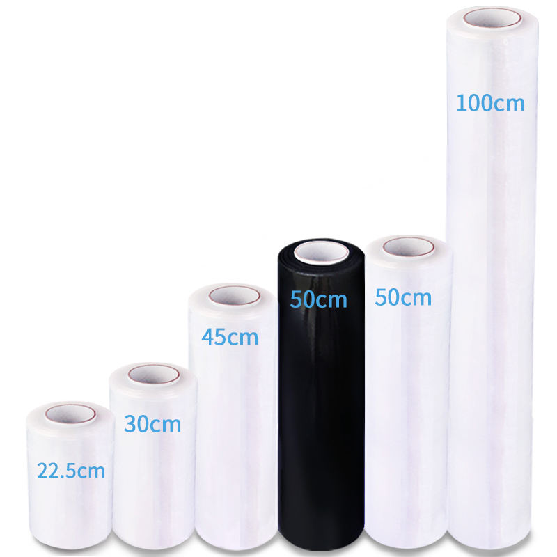 Super High Adhesion Mini Roll Stretch Film Lightweight Portable Wrap for Small Commodity Express Parcel Manual Packing