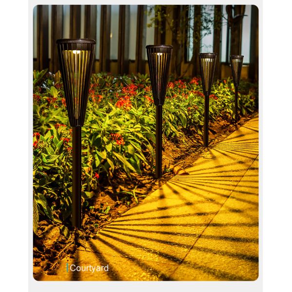 Waterproof LED Solar Lawn Lamp for Villa Courtyard Garden Working Temperature -10 60C