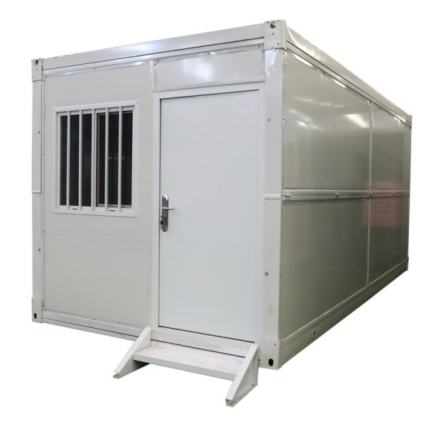 Rapid Construction Foldable Container Steel Structure Folding Container House Heat Insulation