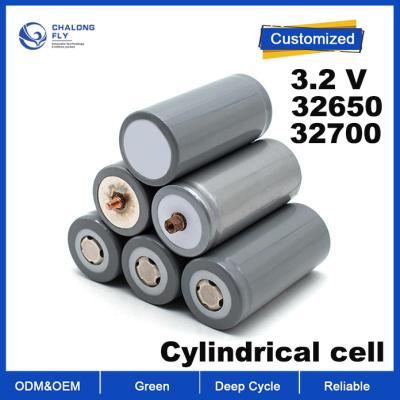 OEM ODM Bateria de lítio LiFePO4 Célula cilíndrica Un38.3 32700 32650 Células de bateria 3.2v 6000mah pacotes de bateria de lítio