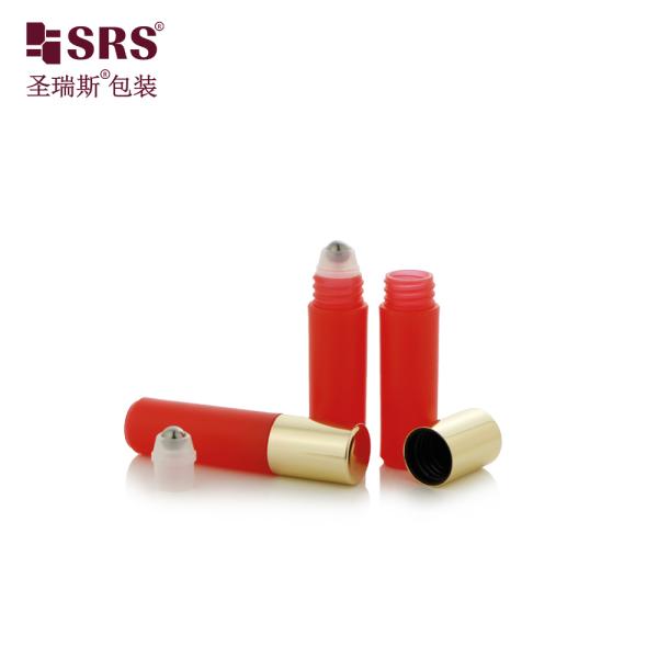 RPA-2ml Frosted PP Plastic Mini Travel Size Roller Ball Bottle Applicator No Leakage With Vacuum Test