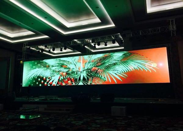 HD Indoor LED Video Wall 5x5 / Custom RGB LED Display Board For Exhibition Shows