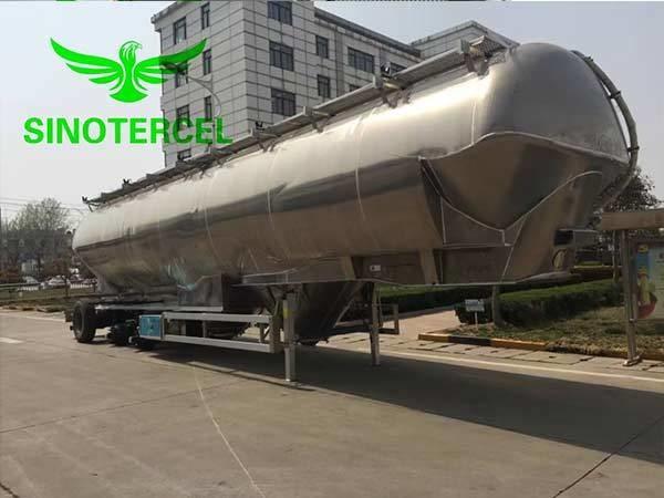 50000 Liters Fuel Tank Semi Trailer 3 Axles Semi Water Trailer