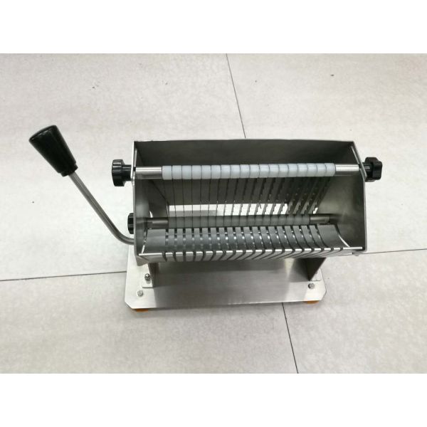 Толщина куска резца 8мм сосиски хот-дога Слисер сосиски оборудований пищевой промышленности нержавеющей стали ручная