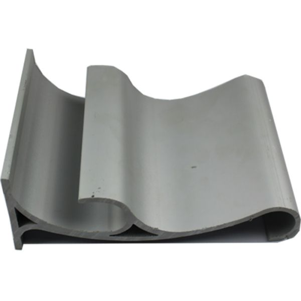 OEM Machined Aluminium Profiles Grey Anodized Custom Machined Parts