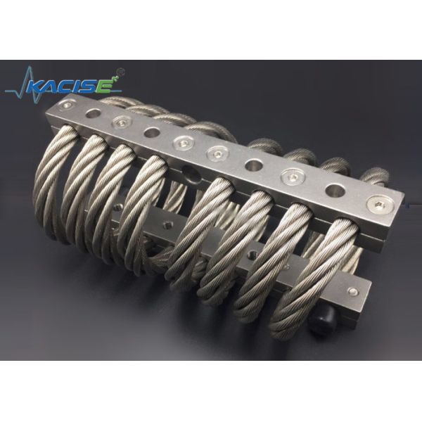Camera / Drone Wire Rope Vibration Isolator Shock Control Stainless Steel Material