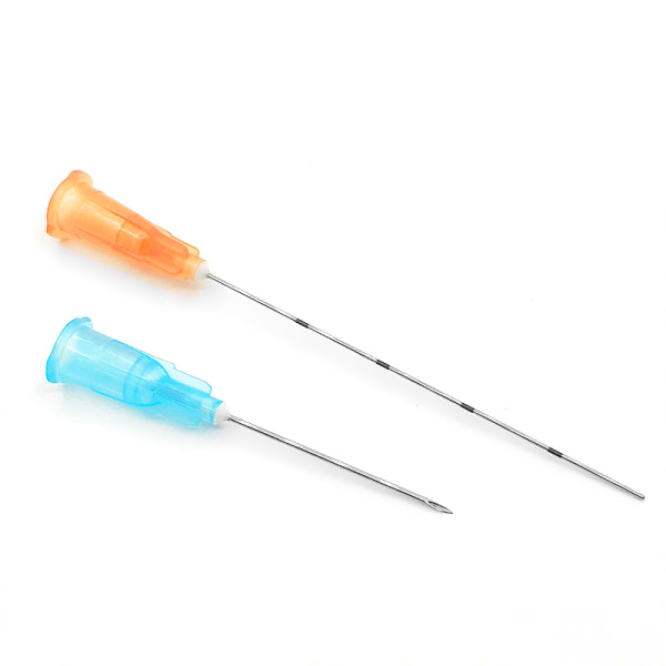 Устранимый микро- Cannula Monoject тупой для дермальных заполнителей 21g 50mm 70mm