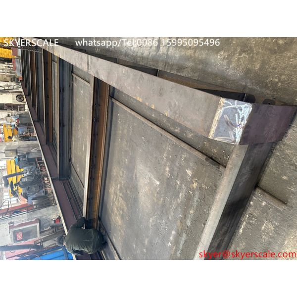 Industrial Electronic Weighbridge manufacturers 3m width by 18m length weigh bridge 120ton truck weight scale