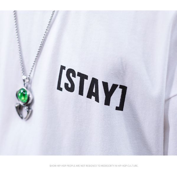 OEM Contrast Color Men Streetwear T Shirts XXL XXXL American Vintage Tee