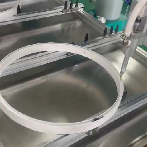 3 Axis Dispensing Machine designed to enhance glue dispensing accuracy in water proof bonding for bath heater manufacturing