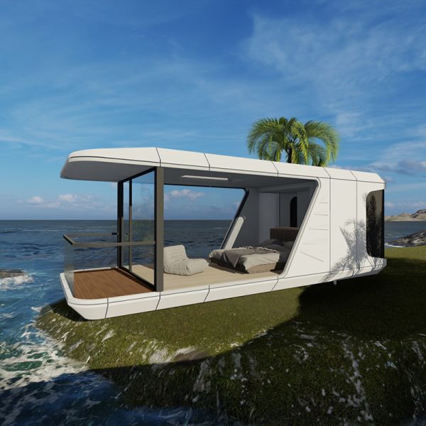 Eco Friendly Customized Prefab Capsule House Building Solution