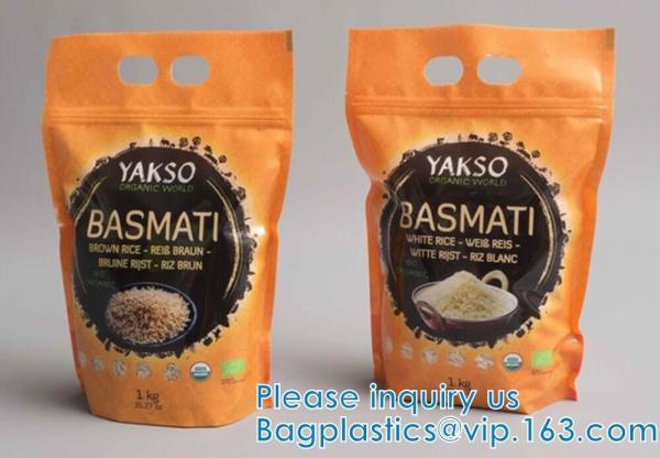 Rice Bags, Rice Pouch, Slider Pouch With Handle, Food Products, Nutritious Food, Tea And Coffee Pouches