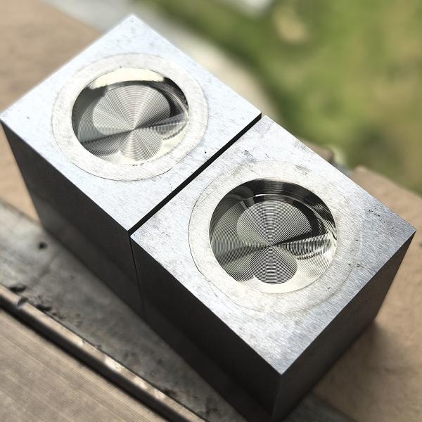 Heya Custom Electroformed Mold Cavities & Cores | CD Pattern Keypad Switches