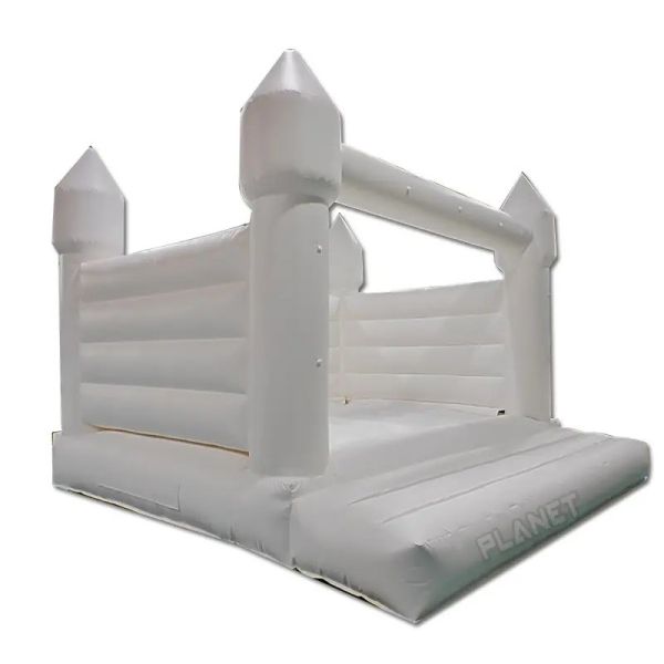 Мини открытый прыжки белый надувной дом прыжок свадебный надувной вышибала