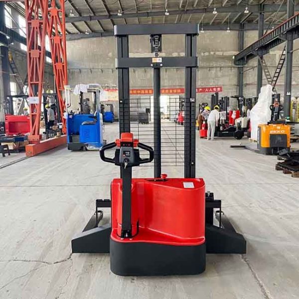 ISO Straddle Pallet Stacker 1000kg-1500kg Electric Stacker Pallet Jack