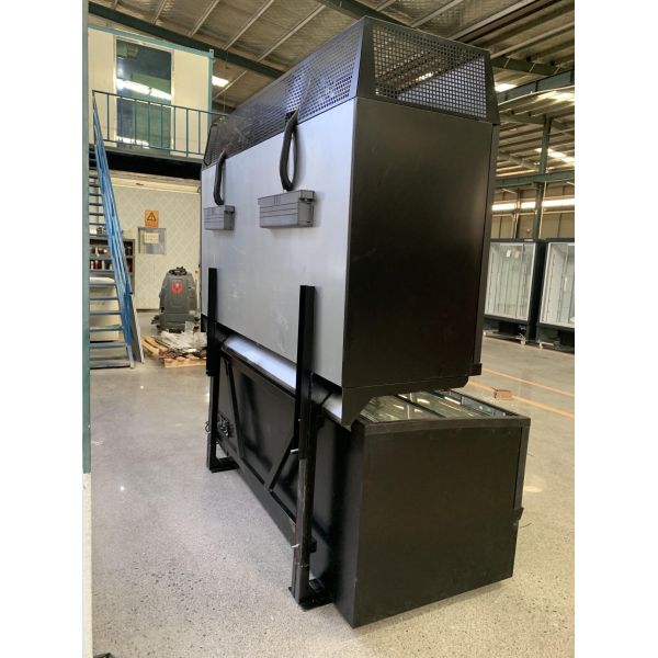 Refrigerador comercial de doble temperatura para el almacenamiento de bebidas congeladas