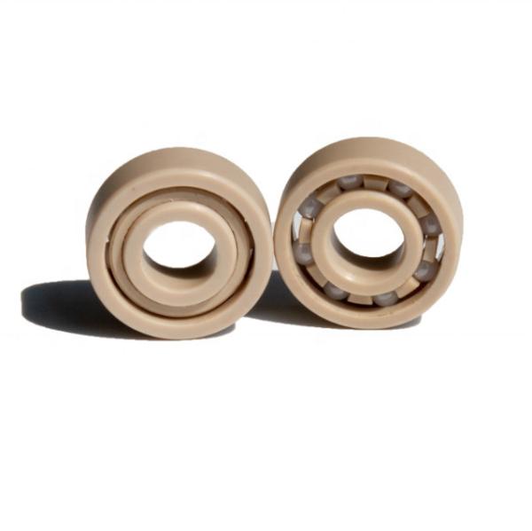 608 8x22x7mm Plastic Deep Groove Ball Bearing High Temperature ZrO2 Ceramic Balls