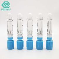 Serum Plasma Blood Collection Supplies PT INR Tube With Discard After Use Safety Guaranteed
