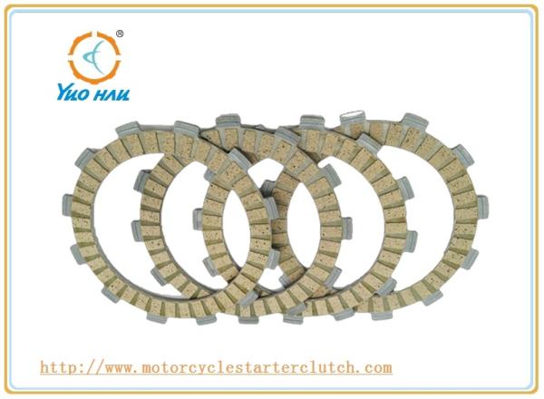 Motorbike Paper Base Clutch Friction Plate For Suzuki GD110