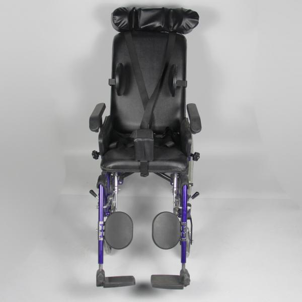 Pediatric Transport Aluminum Manual Wheelchair For Children Reclining High Back