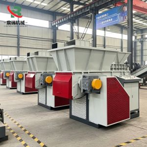 1000-2000kg/H Single-Shaft Shredder Recycling Scrap Metal Briquettes, Aluminum