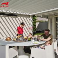 La protection contre la pluie a actionné le rongeur à abats-sons de pergola rendent le revêtement résistant de PVDF