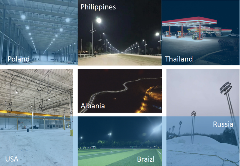 LED Solar Street Light With Split Type High Efficiency Panel for Highway