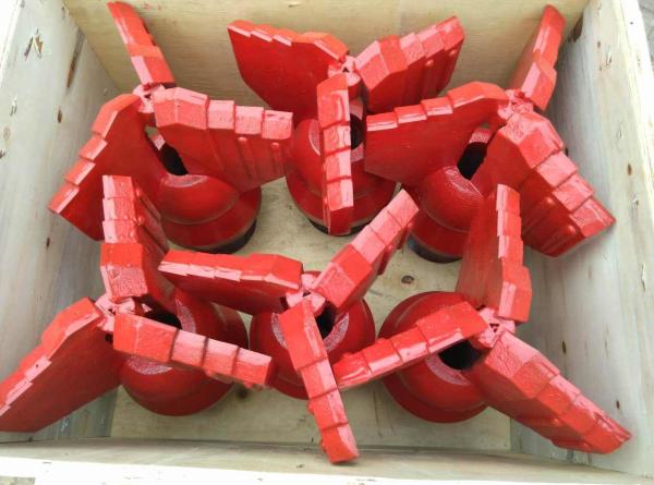 2- 17 1/2 Water Well Drilling Carbide Insert 3 Blades Wings Step Type Drag Bit