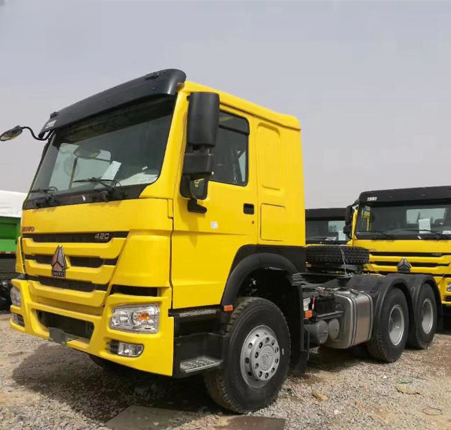 Sinotruk HOWO 420/380HP 6X4 Head Tipper Tractor Sale To Africa