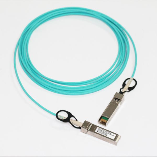 50mm 4x10g Breakout Cable / QSFP+ LSZH Breakout Fiber Optic Cable HP Compatible