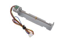 Parafuso 8V trapezoidalmente deslizante do motor 15mm do slider pequeno do tamanho com o parafuso movimentador sextavado da porca Tr3*1P*2N