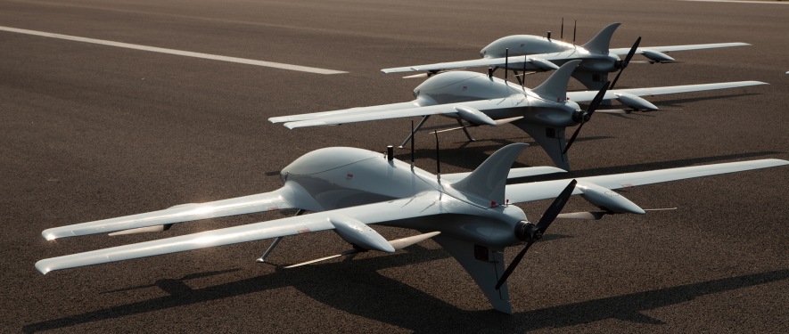 КИНГЛОНГ TANDEM WING VTOL БПЛА 2022 мм длина высокая производительность