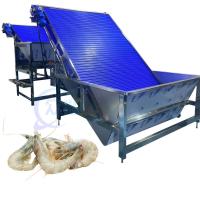 Máquina para clasificar el camarón fresco Máquina eléctrica para clasificar el tamaño del camarón Máquina multifuncional para seleccionar el pescado y el camarón