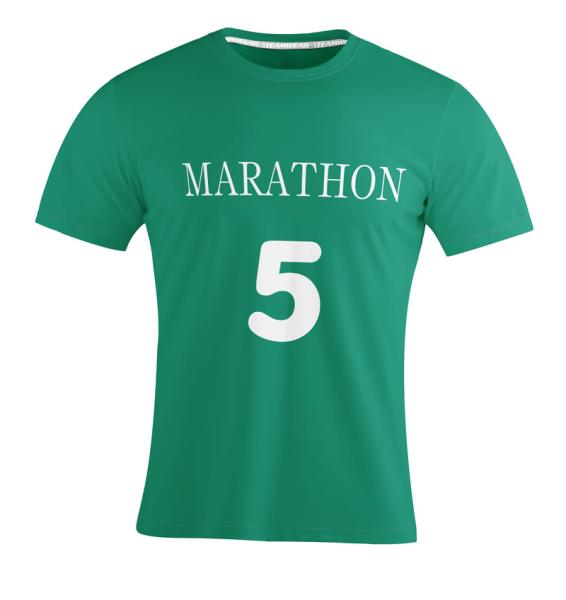 Marathon Running Activewear Breathable Men Short Sleeve Marathon Running T shirt