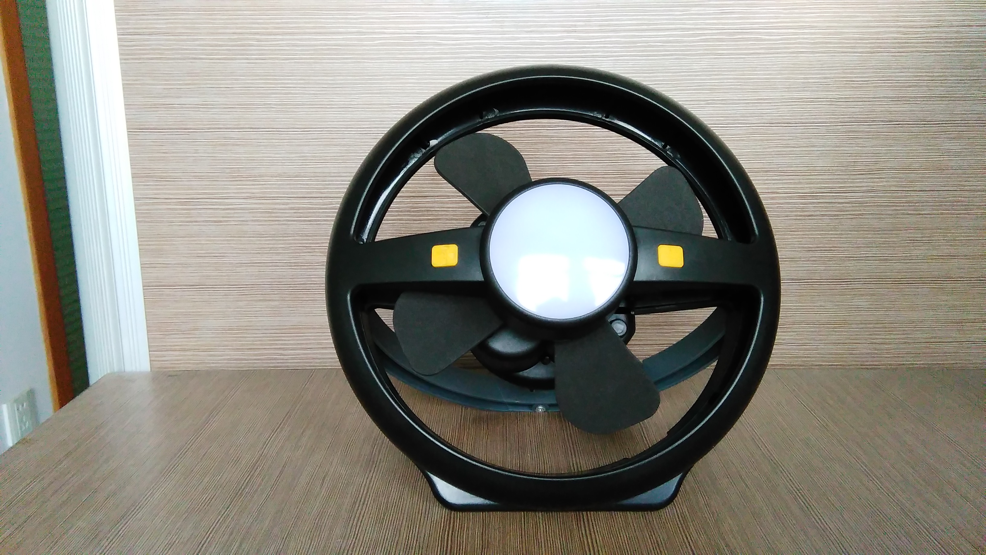 White Light /Warm Light LED Camping Fan 10 SMD LED Bulbs With USB Hub Charger